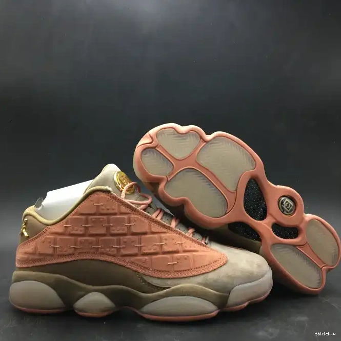 Cheap TBK Blush AT3102-200 13 Sepia CLOT Stone Canteen-Terra Air x Jordan Low 0621